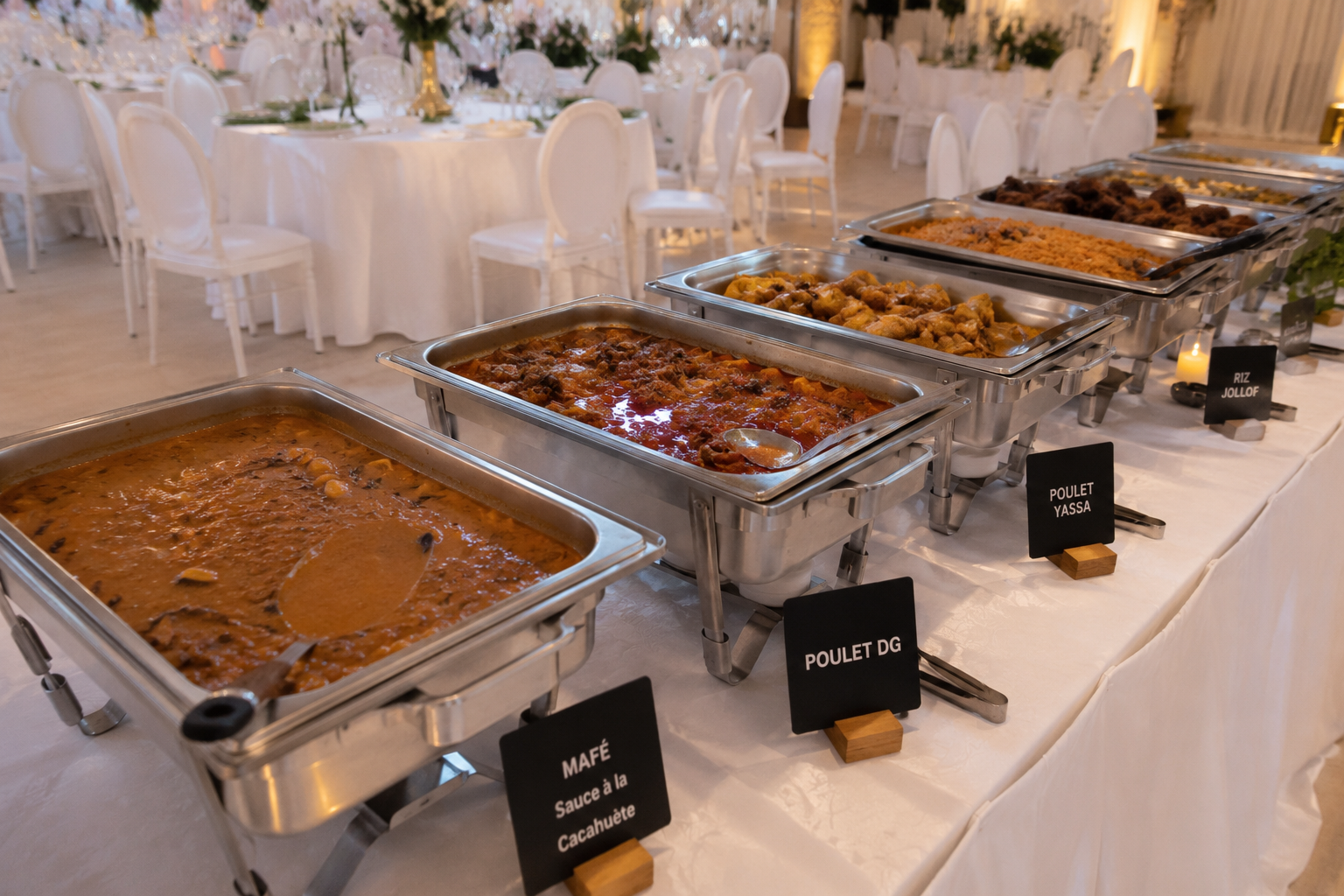 Cuisine du Tamarin pour vos événements